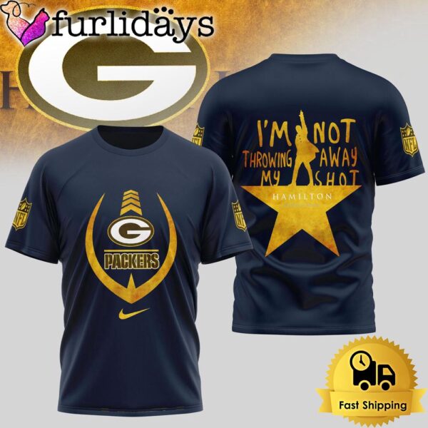 Green Bay Packers Hamilton An American Musical T-Shirt