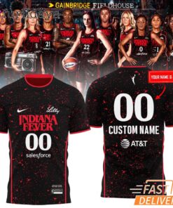 Indiana Fever Gainbridge Fifi Dhouse Custom T-Shirt