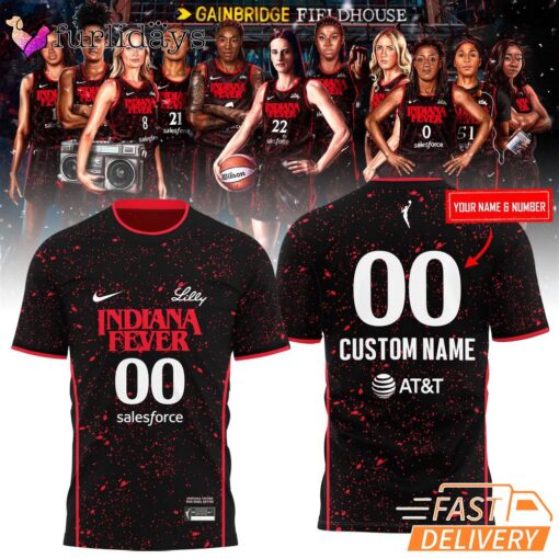 Indiana Fever Gainbridge Fifi Dhouse Custom T-Shirt