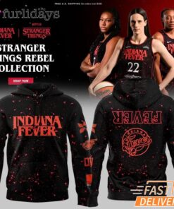Indiana Fever Stranger Things Rebel Hoodie
