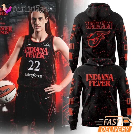 Indiana Fever Stranger Things Rebel Swingman Hoodie