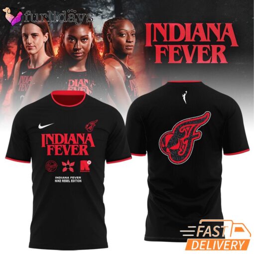 Indiana Fever WNBA Stranger Things Rebel Swingman Shirt
