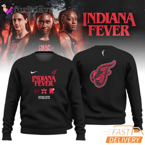 Indiana Fever WNBA Stranger Things Rebel Swingman Shirt