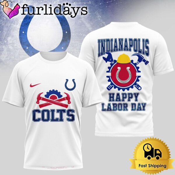 Indianapolis Colts NFL Happy Labor Day T-Shirt