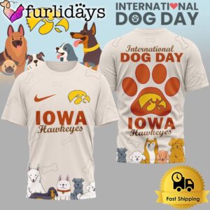 Iowa Hawkeyes NCAA Happy International Dog…