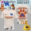 Kansas Jayhawks NCAA Happy International Dog Day 3D Shirt