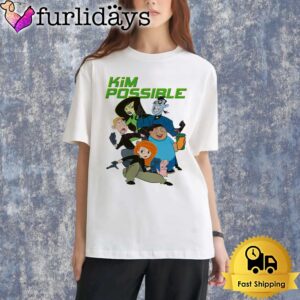 Kim Possible And Friends Retro Cast Cartoon Shirt