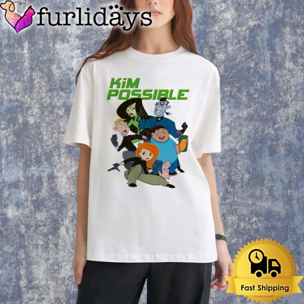 Kim Possible And Friends Retro Cast Cartoon Shirt