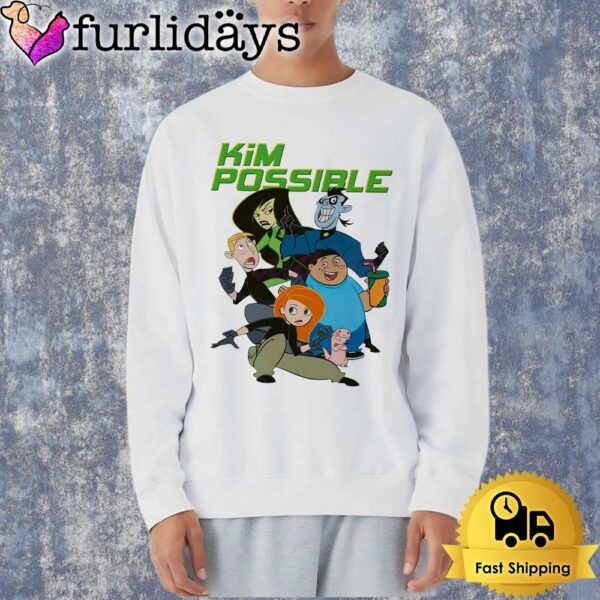Kim Possible And Friends Retro Cast Cartoon Shirt