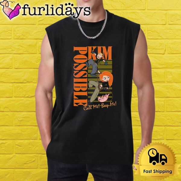 Kim Possible Call Me Beep Me Retro Graphic Shirt