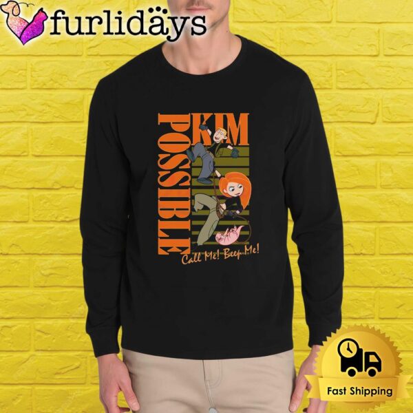 Kim Possible Call Me Beep Me Retro Graphic Shirt