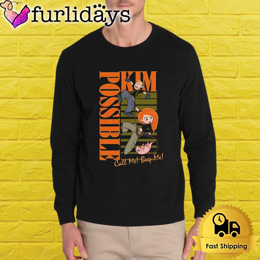 Kim Possible Call Me Beep Me Retro Graphic Shirt Kim Possible Call Me Beep Me Retro Graphic Shirt