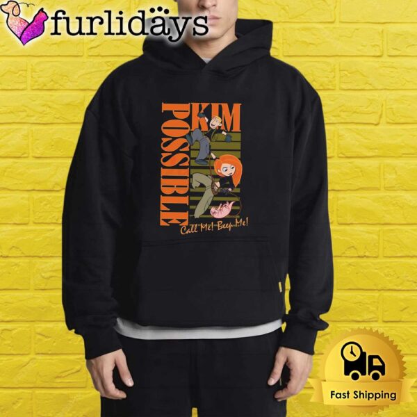Kim Possible Call Me Beep Me Retro Graphic Shirt