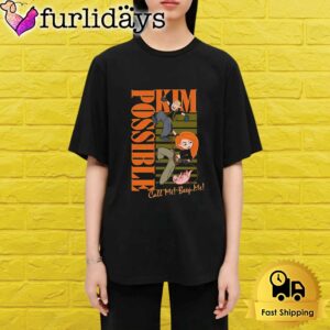 Kim Possible Call Me Beep Me Retro Graphic Shirt