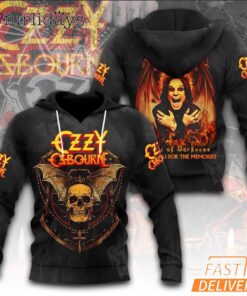 Limited Edition Ozzy Osbourne Prince Of Darkness Hoodie