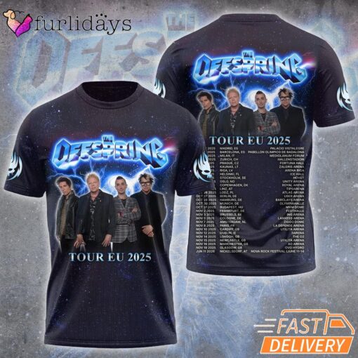 Limited Edition The Offspring Tour EU 2025 3D Hoodie