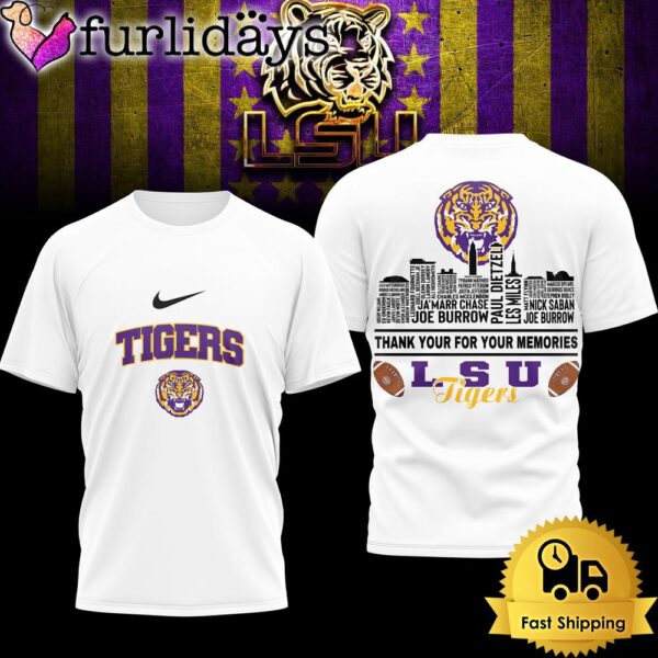 Lsu Tigers Legends Of The Game 3D Shirt