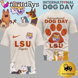 LSU Tigers NCAA Happy International Dog…