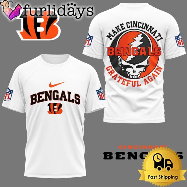 Make Cincinnati Bengals NFL Grateful Again T-Shirt