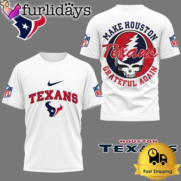Make Houston Texans NFL Grateful Again T-Shirt