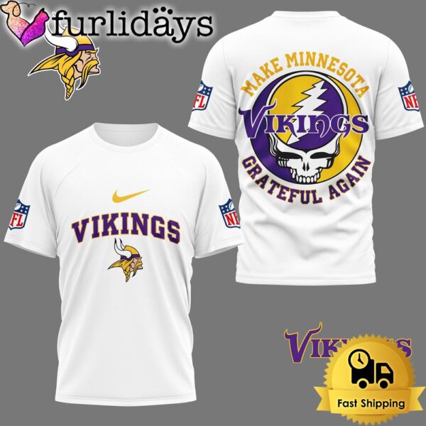 Make Minnesota Vikings NFL Grateful Again T-Shirt