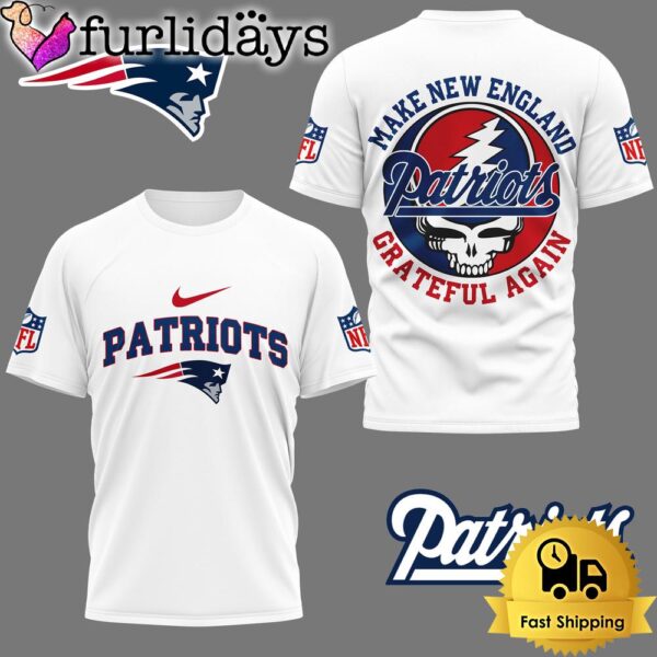 Make New England Patriots NFL Grateful Again T-Shirt