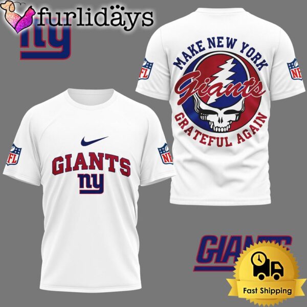 Make New York Giants NFL Grateful Again T-Shirt