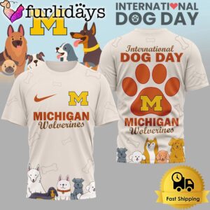 Michigan Wolverines NCAA Happy International Dog…