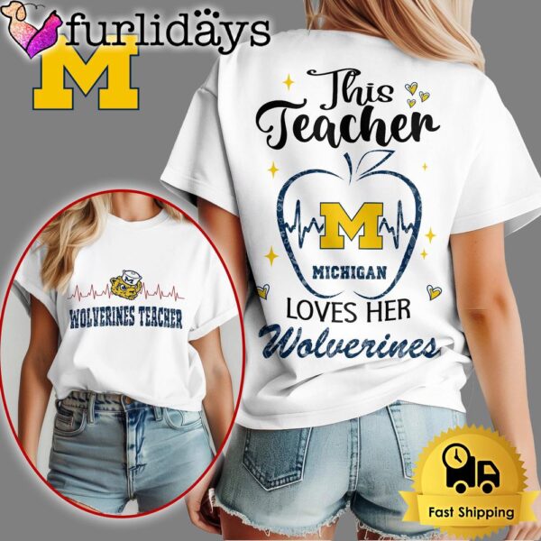 Michigan Wolverines NCAA Teacher Appreciation Month Women’s Shirt
