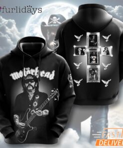 Mot?rhead Band 50Th Anniversary Cross Limited Hoodie