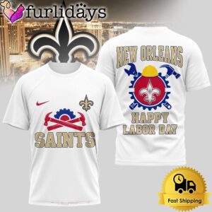 New Orleans Saints NFL Happy Labor…