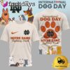 North Carolina Tar Heels NCAA Happy International Dog Day 3D Shirt