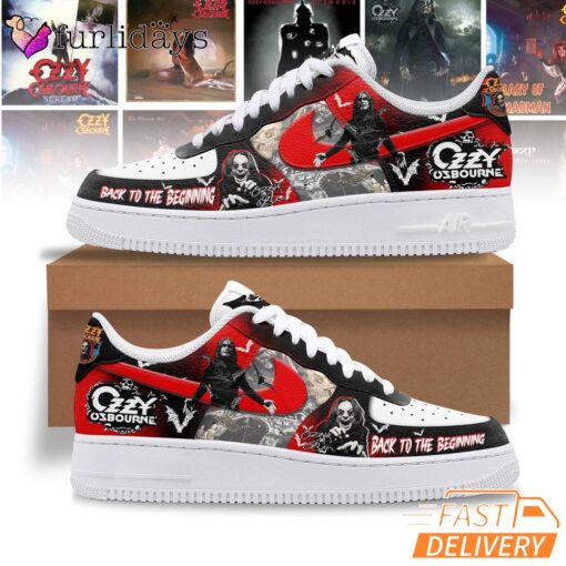 Ozzy Osbourne Back To The Beginning Air Force 1 Shoes Sneaker