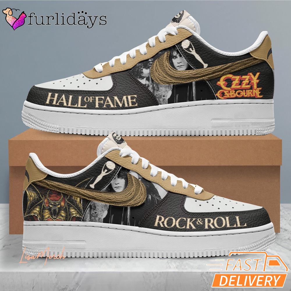 Ozzy Osbourne Hall Of Fame Air Force 1 Shoes Sneaker Ozzy Osbourne Hall Of Fame Air Force 1 Shoes Sneaker