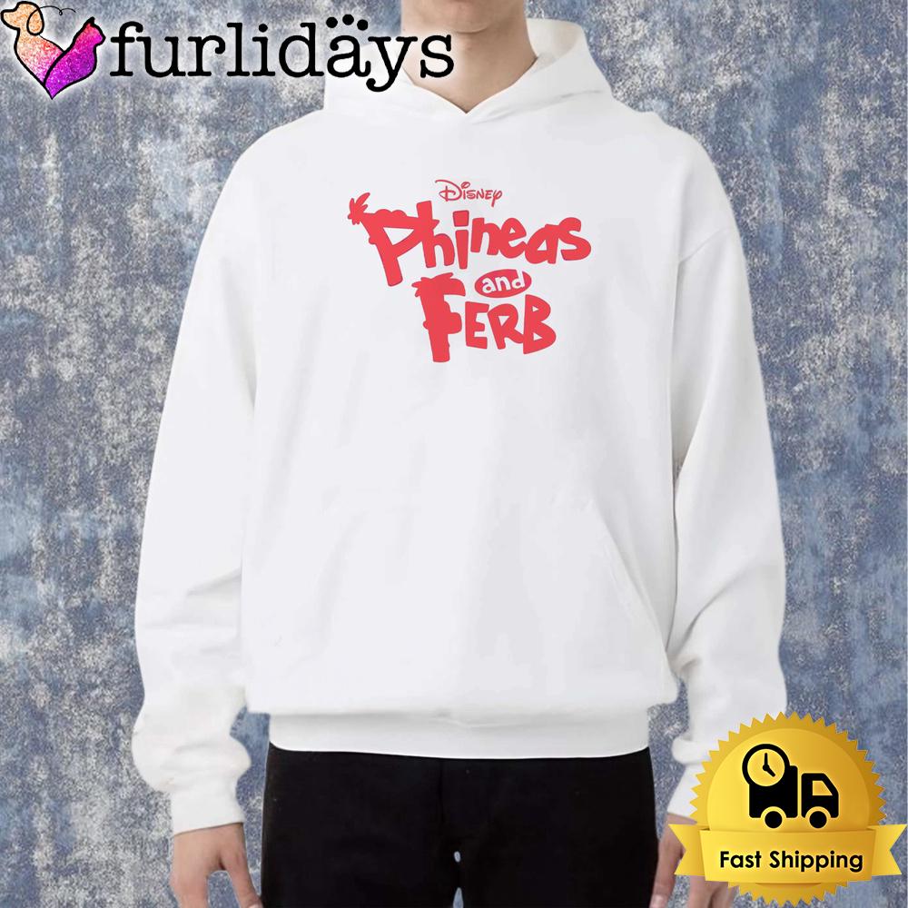 Retro Disney Phineas And Ferb Logo Graphic Shirt Retro Disney Phineas And Ferb Logo Graphic Shirt