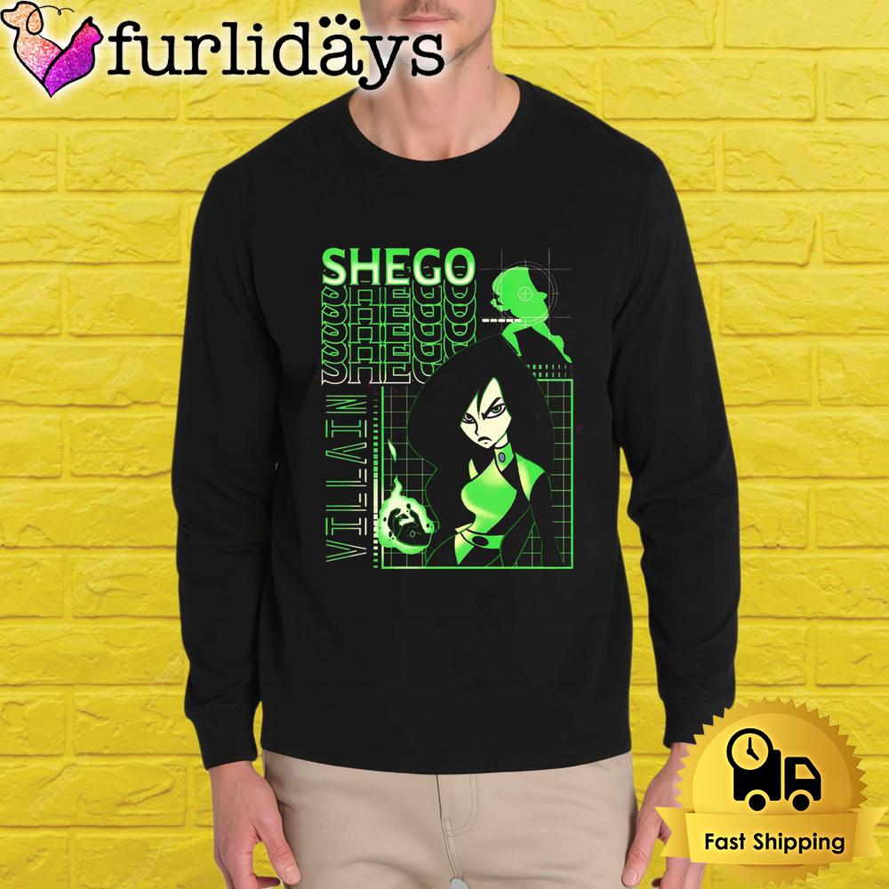 Shego Kim Possible Neon Villain Graphic Shirt Shego Kim Possible Neon Villain Graphic Shirt