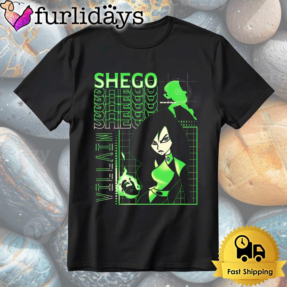 Shego Kim Possible Neon Villain Graphic Shirt Shego Kim Possible Neon Villain Graphic Shirt