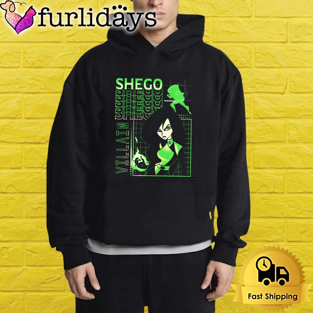 Shego Kim Possible Neon Villain Graphic Shirt Shego Kim Possible Neon Villain Graphic Shirt