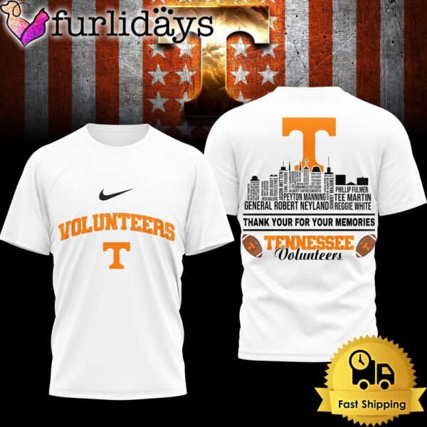 Tennessee Volunteers Legends Of The Game 3D Shirt