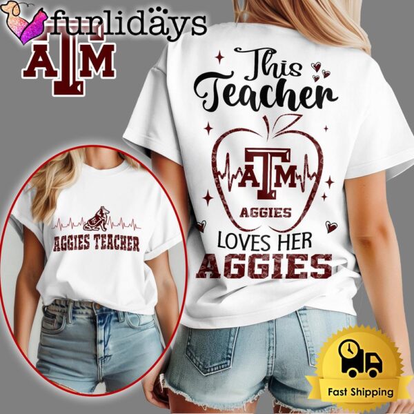 Texas A&M Aggies NCAA Teacher Appreciation Month Women’s Shirt