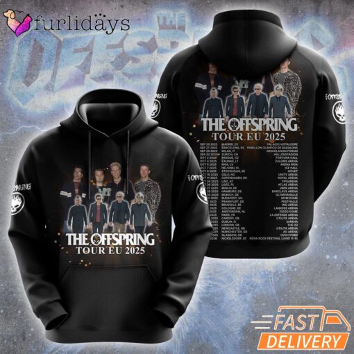 The Offspring Aniversary Tour EU 2025 All Over Print Hoodie