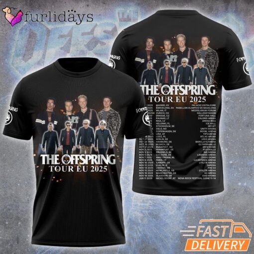 The Offspring Aniversary Tour EU 2025 All Over Print Hoodie