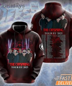 The Offspring Tour EU 2025 All Over Print Hoodie