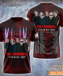 The Offspring Tour EU 2025 All Over Print Hoodie