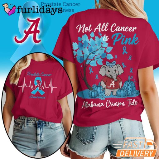 Alabama Crimson Tide NCAA Prostate Cancer Awareness Shirt