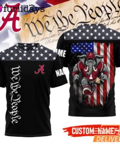 Alabama Crimson Tide NCAA We The People Of The United States T-Shirt
