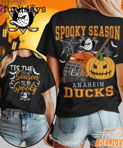 Anaheim Ducks NHL Spooky Season Halloween 3D Shirt