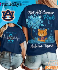 Auburn Tigers NCAA Prostate Cancer Awareness Shirt