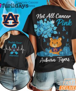 Auburn Tigers NCAA Prostate Cancer Awareness Shirt