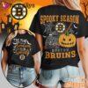 Boston Bruins NHL Spooky Season Halloween 3D Shirt